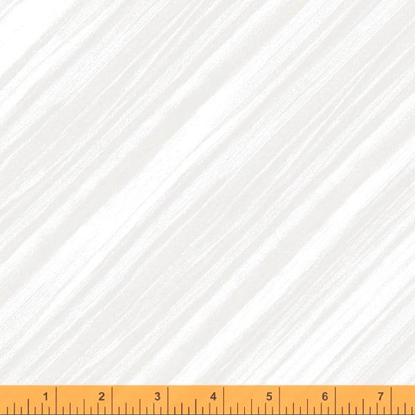 High Quality Quilting Fabric-Hand Cut off the bolt to any size- Vista Collection-White on White-Windham Fabrics-100% Cotton Fabric