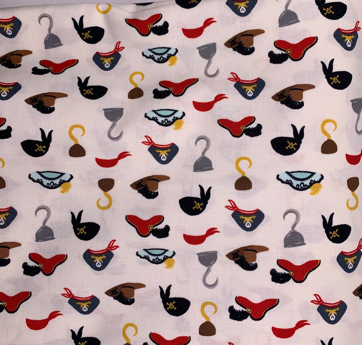 High Quality Quilt Fabric-Sold by the Yard-Riley Blake Designs-Pirate Hats-100% Cotton Fabric
