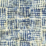 High Quality Batik Fabric- Hand Cut off the Bolt-Available in any Length-Peacoat-Anthology Fabrics-Here There Collection-100% Cotton Fabric
