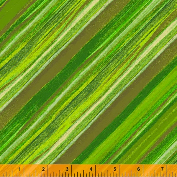 High Quality Quilting Fabric-- Hand Cut off the Bolt- Vista Collection-Grass-Windham Fabrics-100% Cotton Fabric-Sold by the 1/2 Yard- 