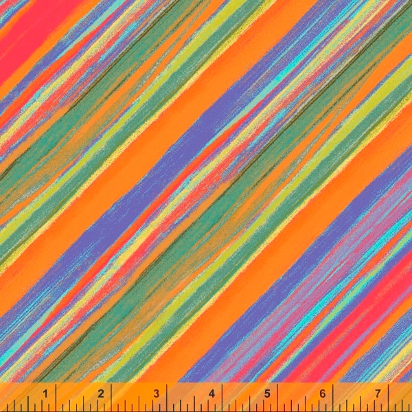 High Quality Quilting Fabric-- Hand Cut -Sold by the 1/2 Yard- Vista Collection-Road Trip-Windham Fabrics-100% Cotton Fabric