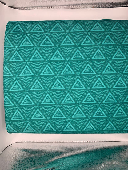 High Quality Quilting Fabric-- Hand Cut -Sold by the 1/2 Yard- Michael Miller Fabrics-100% Cotton Fabric. Color: Teal-Sold by the 1/2 Yard-