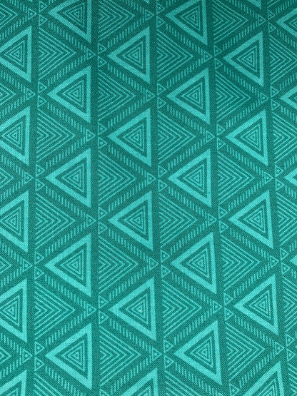 High Quality Quilting Fabric-- Hand Cut -Sold by the 1/2 Yard- Michael Miller Fabrics-100% Cotton Fabric. Color: Teal-Sold by the 1/2 Yard-